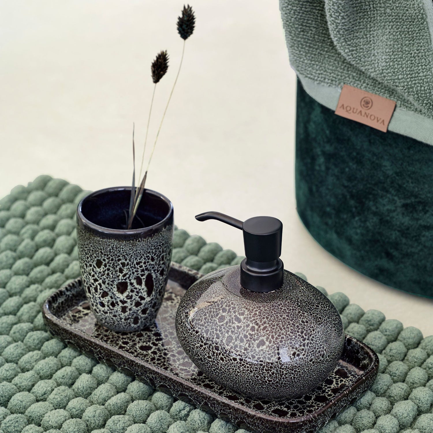 Zeepdispenser | Ugo | 994 Black Olive | 500 ml