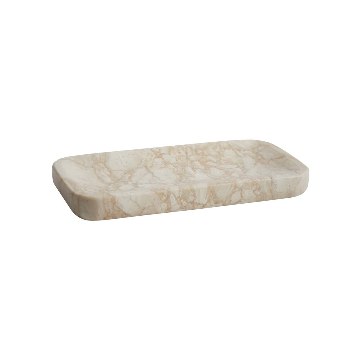 Aquanova Blake tray Desert 118 van beige natuursteen met subtiele marmering
