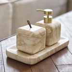 Aquanova Blake zeepdispenser 118 Desert 150 ml natuursteen