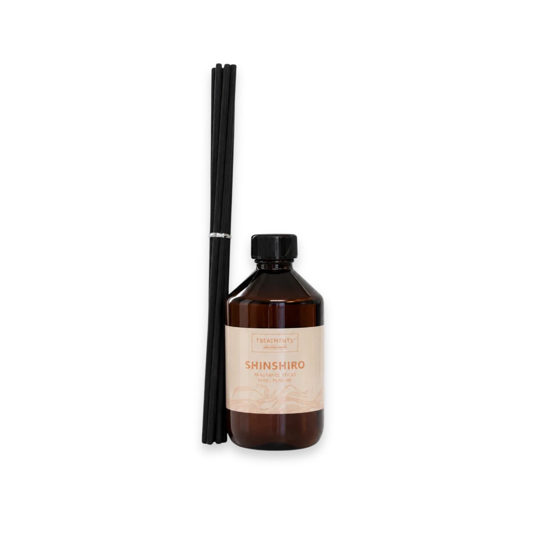 Treatments Navulling Geurstokjes Shinshiro 300 ml voor een verfijnde en rustgevende geurbeleving in huis